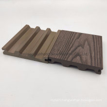 Popular Arched Solid WPC Composite Decking with Waterproof Ce SGS Fsc ISO